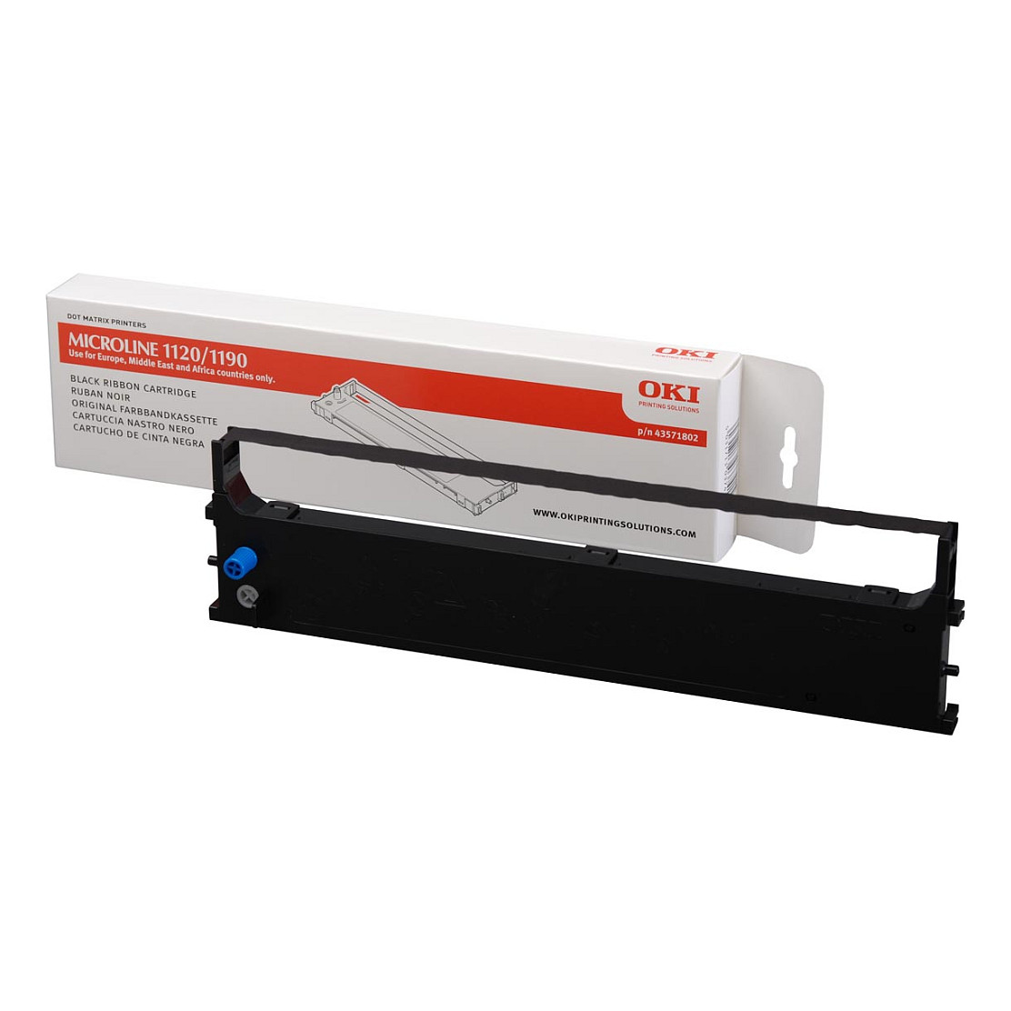Shirit për Printer OKI 43571802 - Zezë