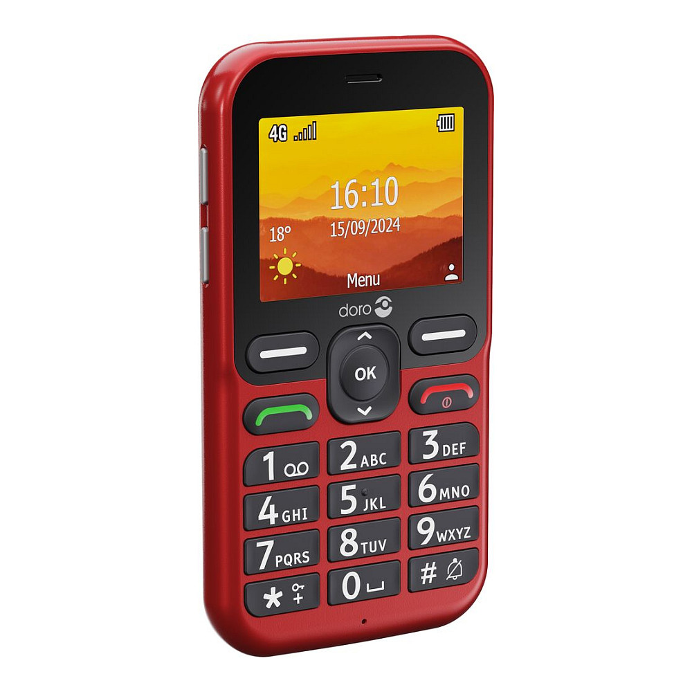 Telefon Doro Leva L10 - RED thumbnail 2
