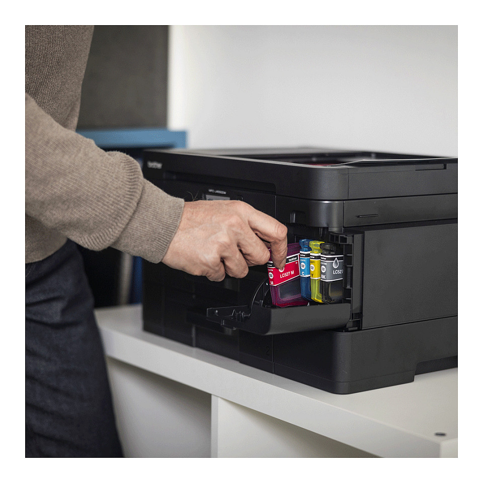 Printer Multifunksional Brother MFC‑J4550DW / 4‑in‑1 / 20ipm / Wi-Fi - Zezë thumbnail 4