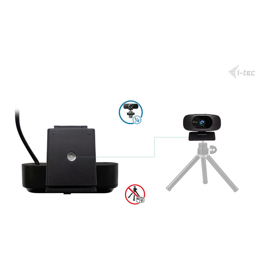 Webcam I‑TEC SOLOMON 300 / 4K – Zezë 6