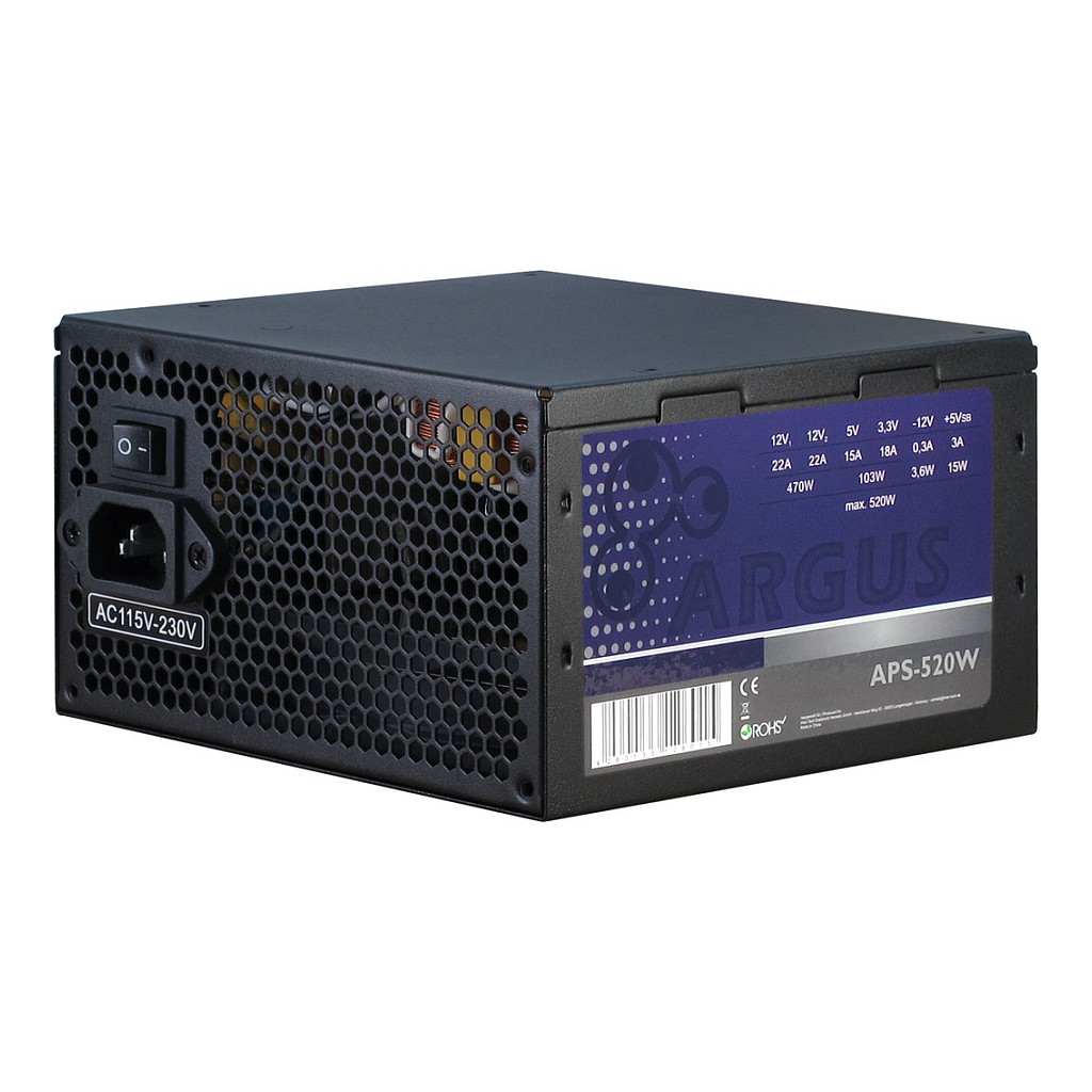 Furnizues Energjie (PSU) 520W Inter-Tech Argus APS-520W