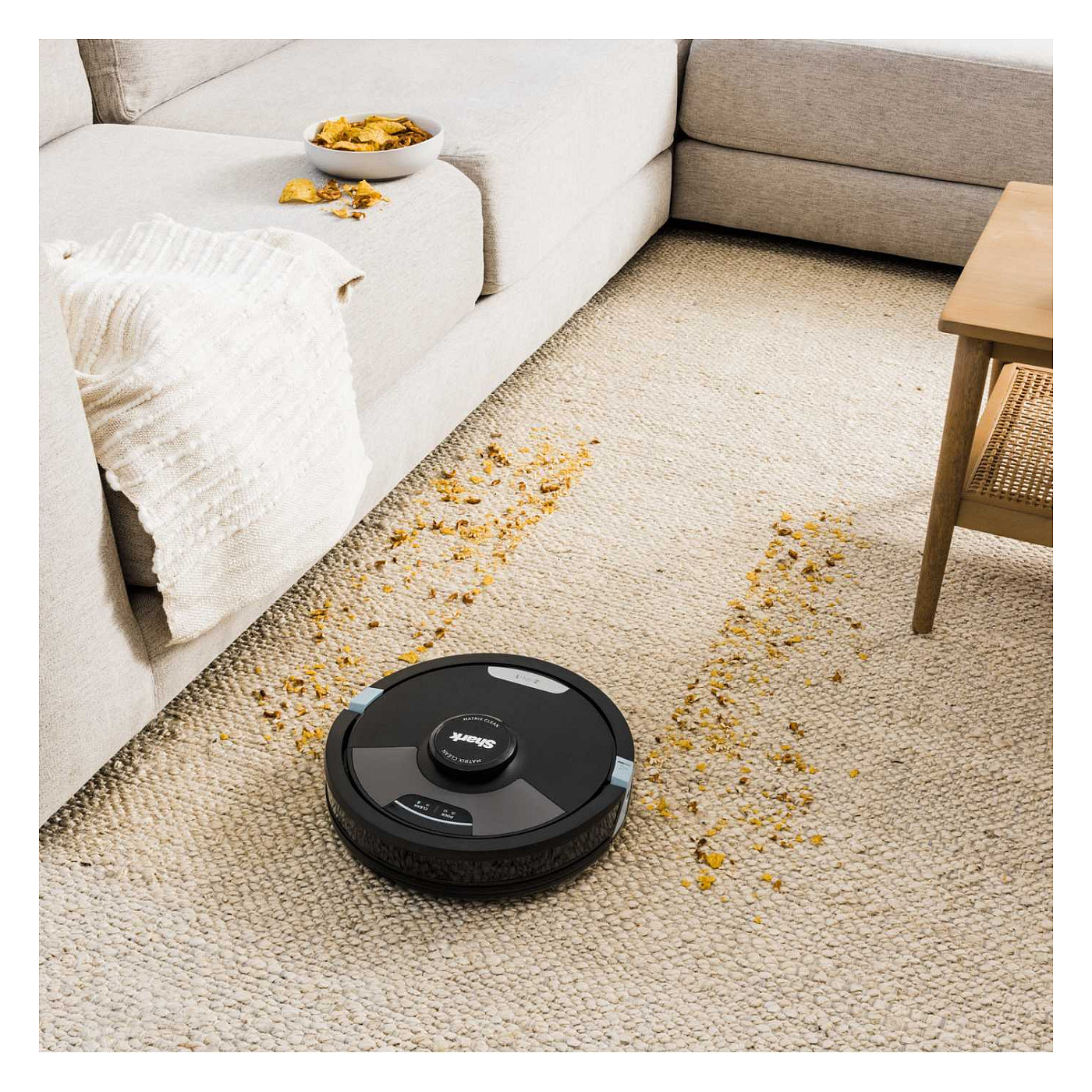 Fshesë Robotike SharkClean Matrix Plus – E Zezë/Blu/Argjendtë thumbnail 3