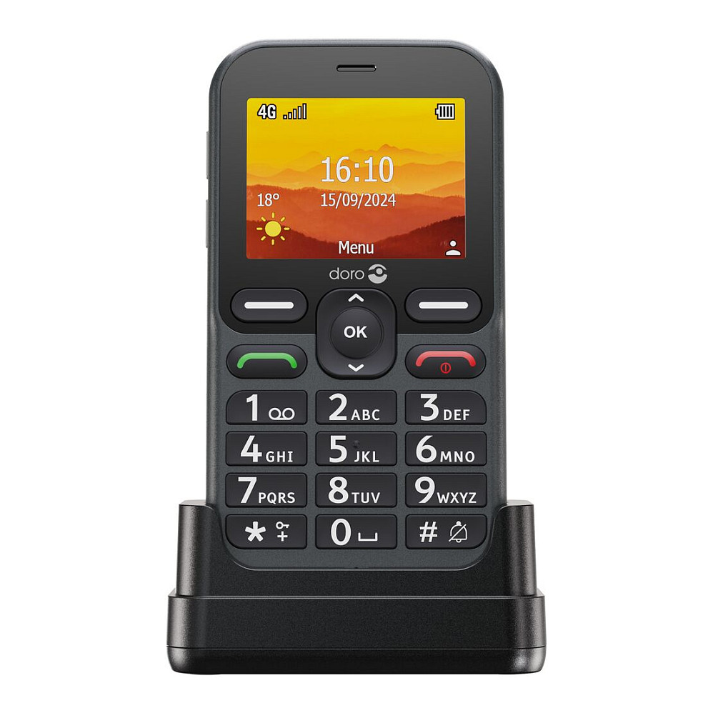 Telefon Doro Leva L10 - Graphite thumbnail 4