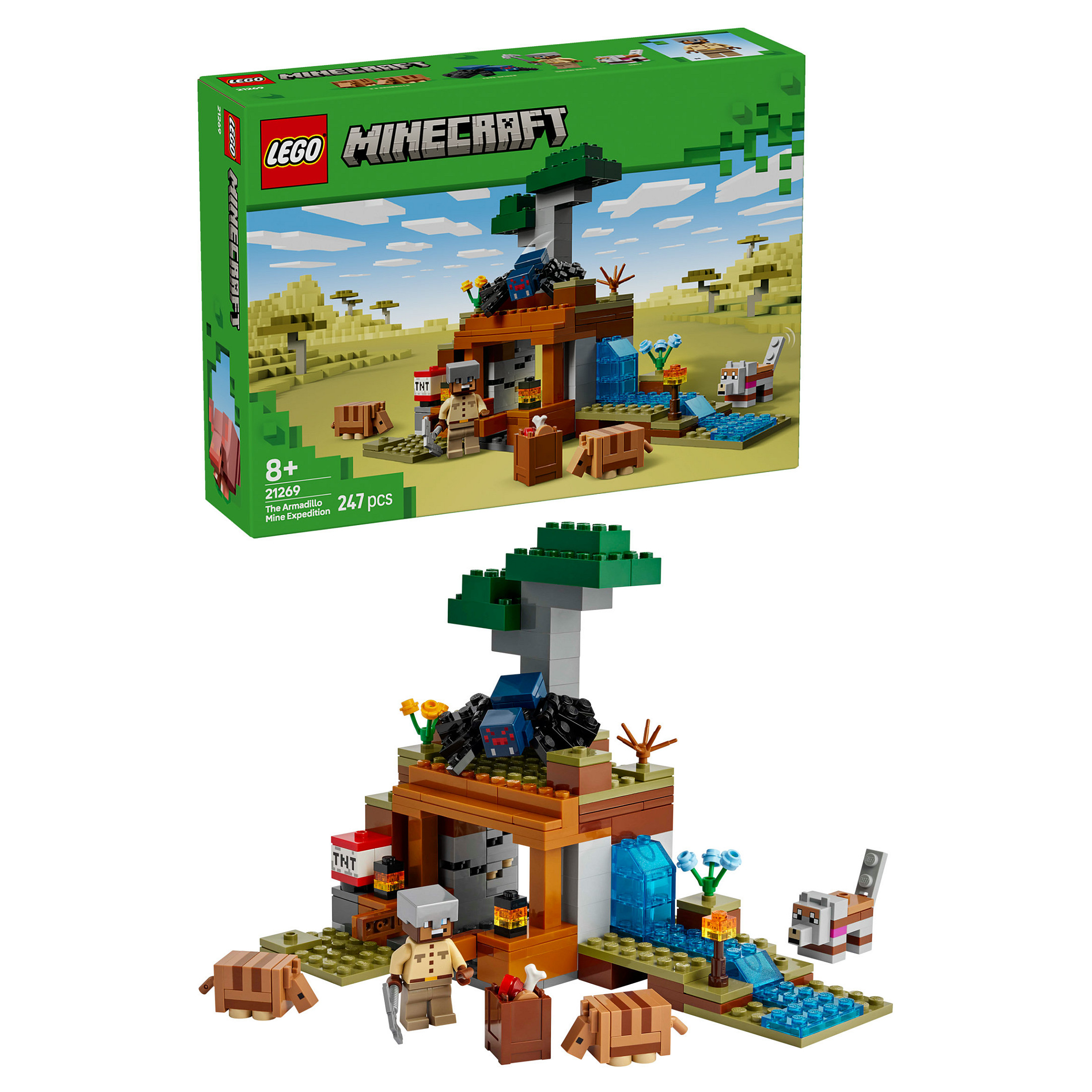 LEGO Minecraft The Armadillo Mine Expedition thumbnail 3