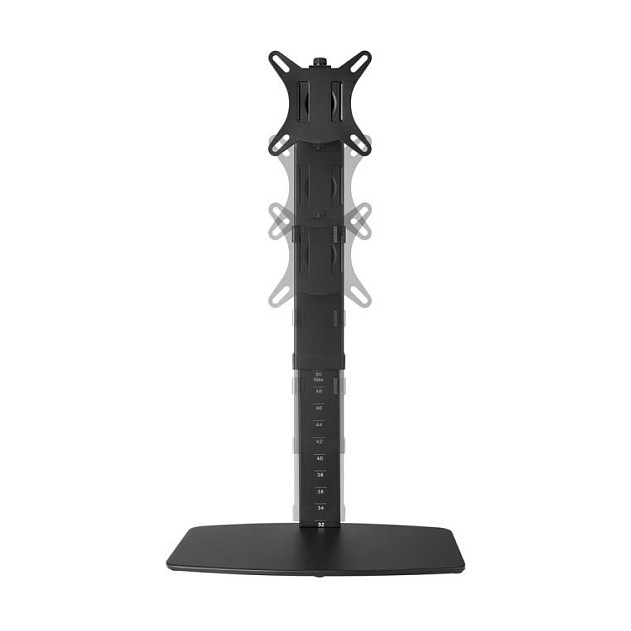 Mbajtëse për Monitor Equip 650126 / 1 Monitor / 17–32" / deri 8kg / VESA 75x75 & 100x100 / Lartësi e Rregullueshme / 360° - Zezë 2