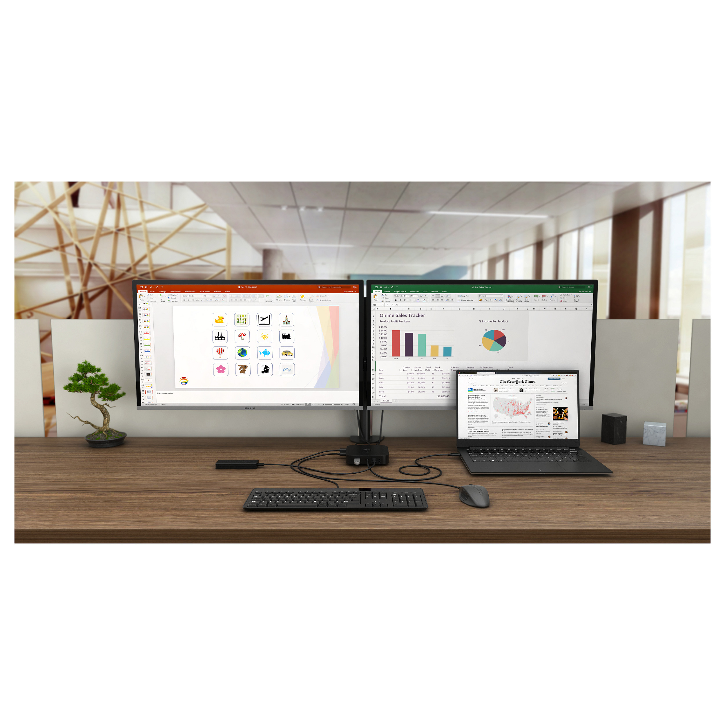 Docking Station D I-TEC USB-C Dual Display PD thumbnail 6