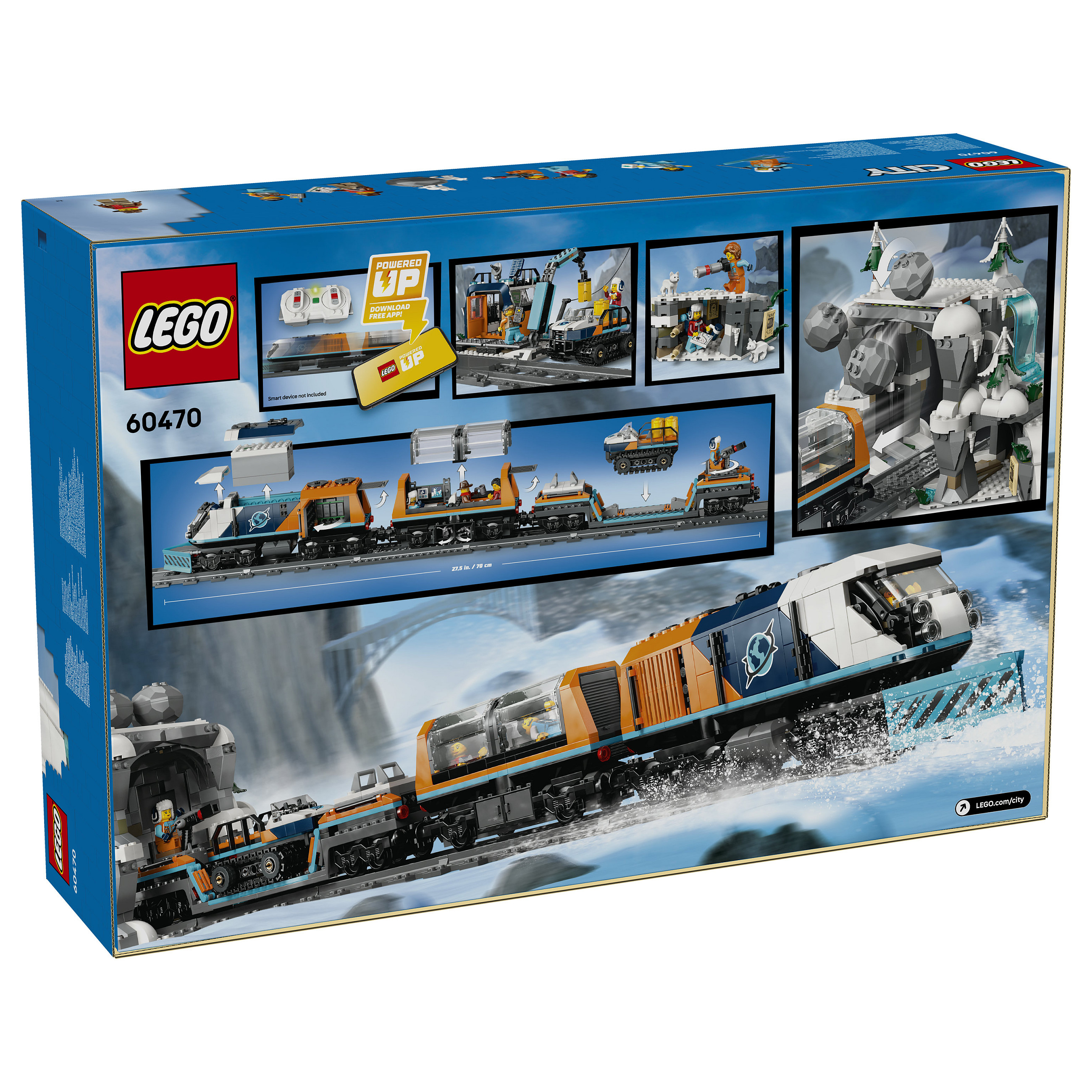 LEGO City Explorers Arctic Polar Express Train – Mix thumbnail 4
