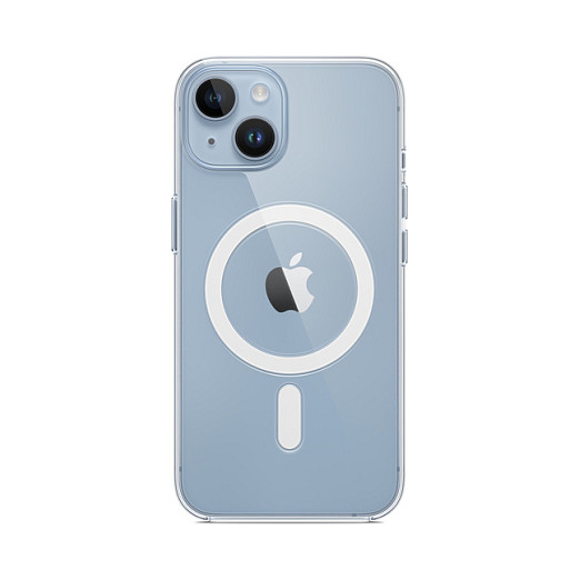 Case për Telefon Apple Clear Case, MagSafe, iPhone 14 - Transparent thumbnail 4
