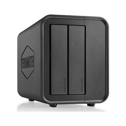TerraMaster D2-320 2-Bay USB 3.2 Gen2 RAID Enclosure – SATA HDD/SSD, Hardware RAID, 10Gbps Type-C, Diskless 2