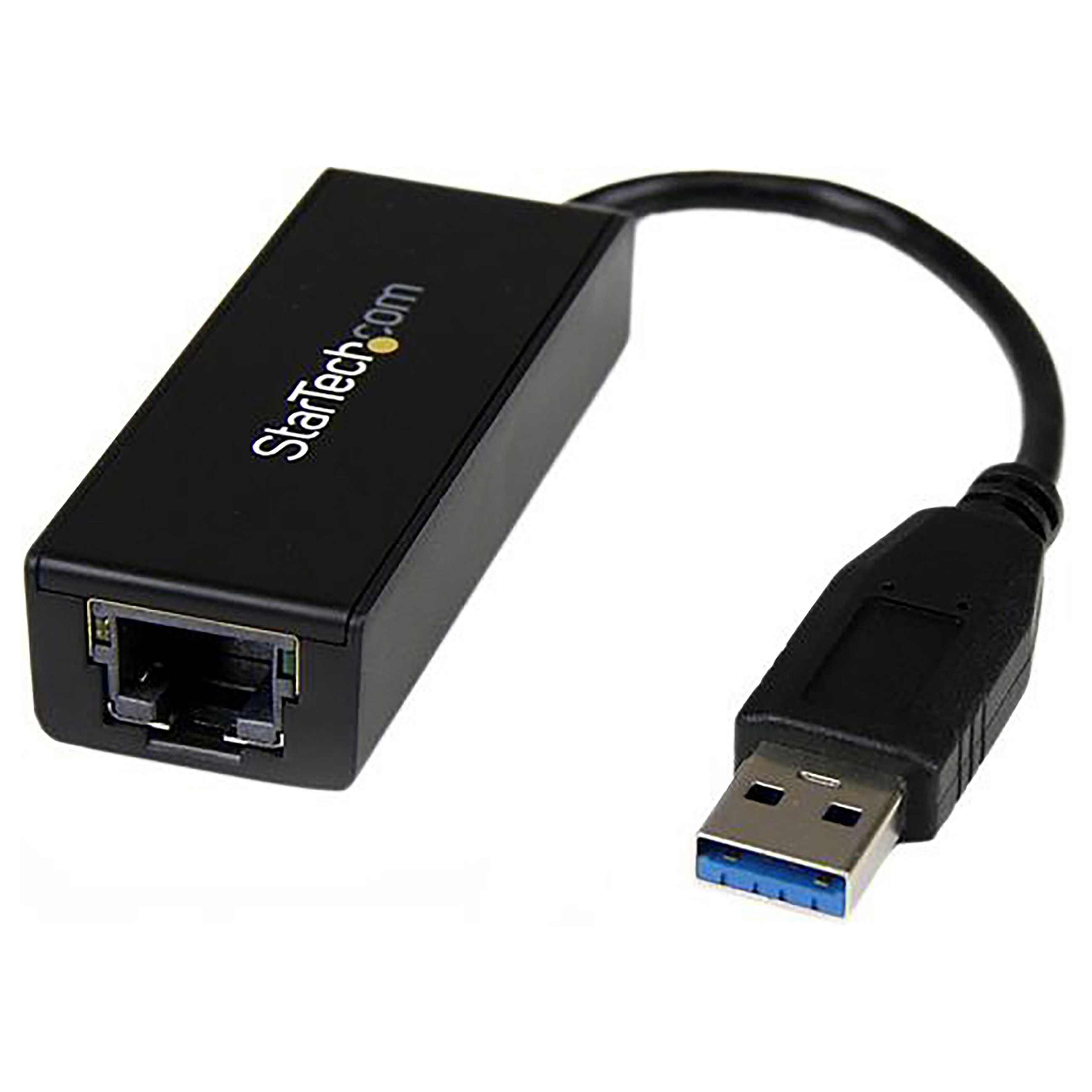 Adapter rrjeti StarTech.com USB31000S, USB 3.0, USB-A në RJ45, Gigabit Ethernet, 10/100/1000 Mbps, 0.135 m - Zezë 5