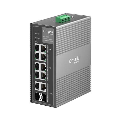 TP-Link Omada IES210GPP 10-Port Gigabit Industrial Easy Managed Switch 6x PoE+ 2x PoE++ 2x SFP 240W thumbnail 3