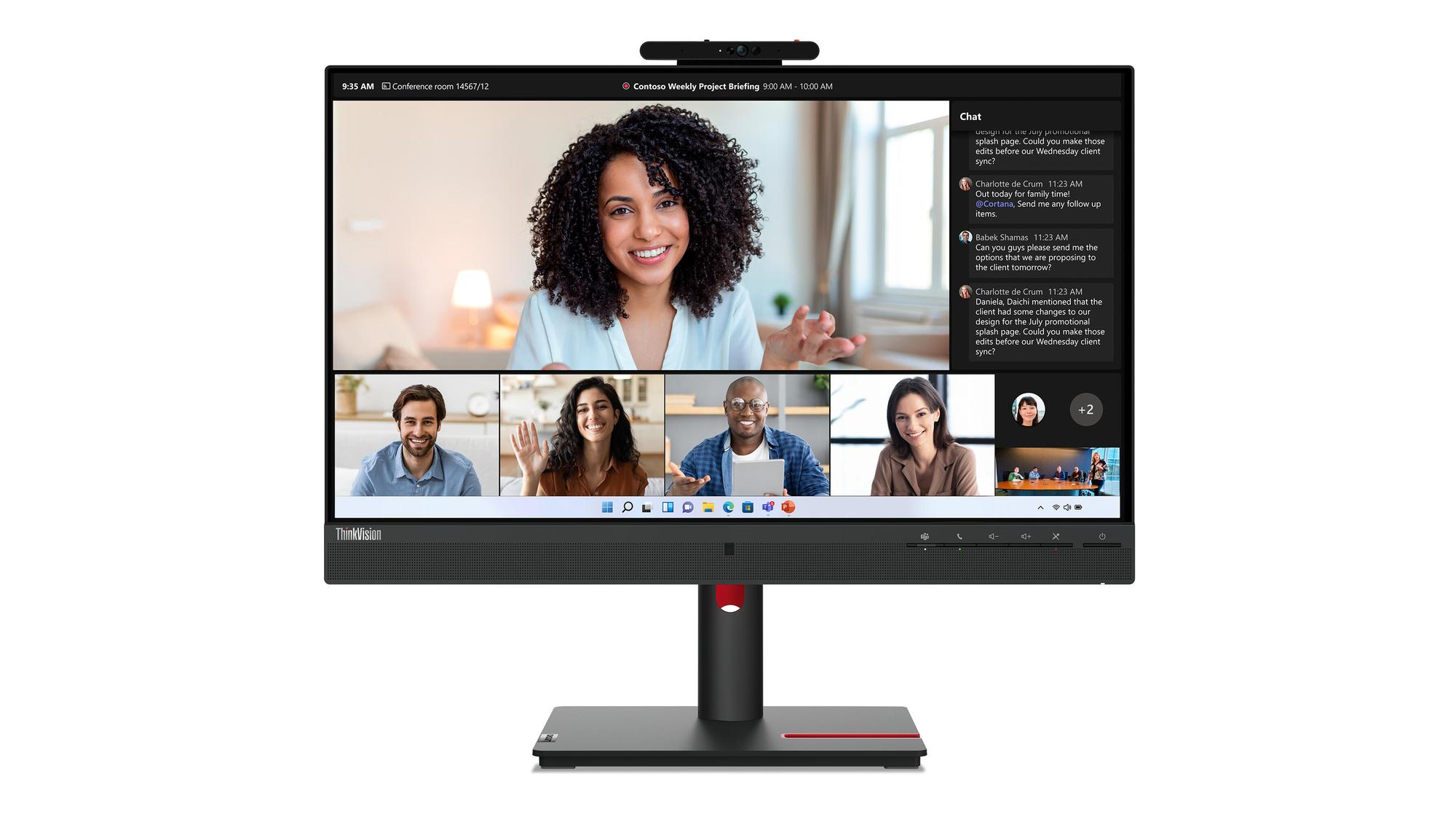 Monitor Lenovo L24-4C / 23.8"/ Full HD IPS AG / 144Hz / 1ms / HDMI+VGA - Cloud Grey 7