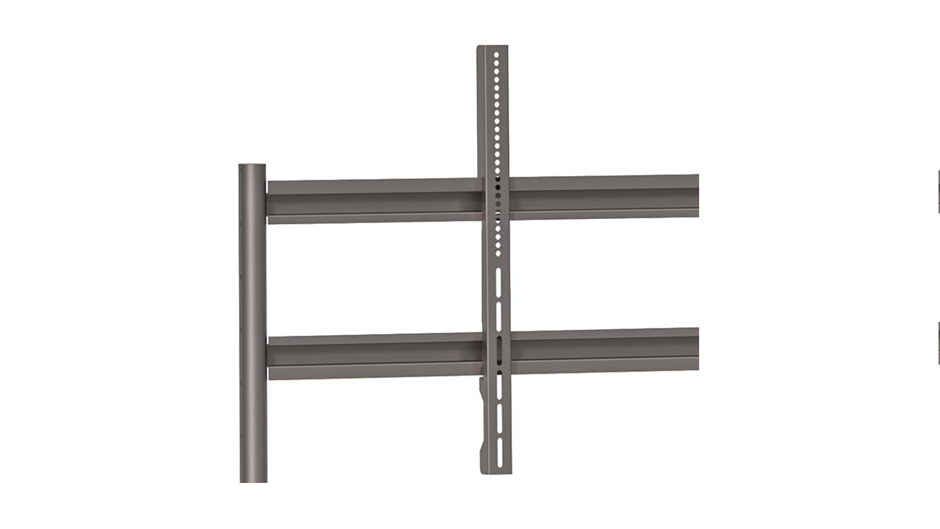 Mbajtëse Mobile për Ekran Interaktiv Dahua PKC-MS1A, 86–98", Kapacitet 200kg, 1610×750×1711mm - Argjend 2