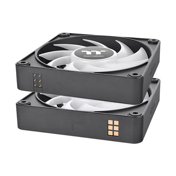 140mm Thermaltake CT140 EX ARGB Sync PC Cooling Fan 3 Pack thumbnail 4