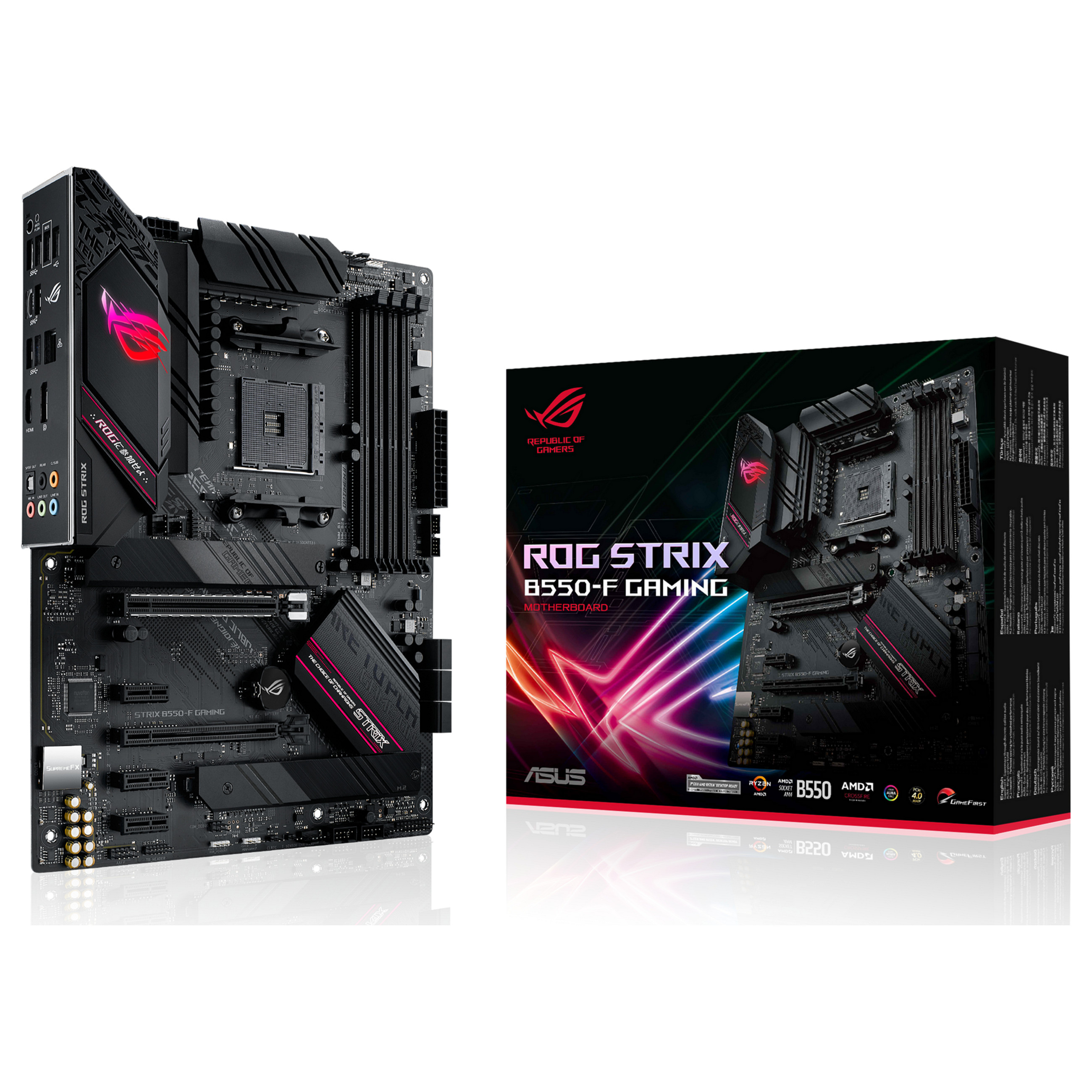 Pllakë amë AMD AM4 ASUS ROG STRIX B550-F GAMING