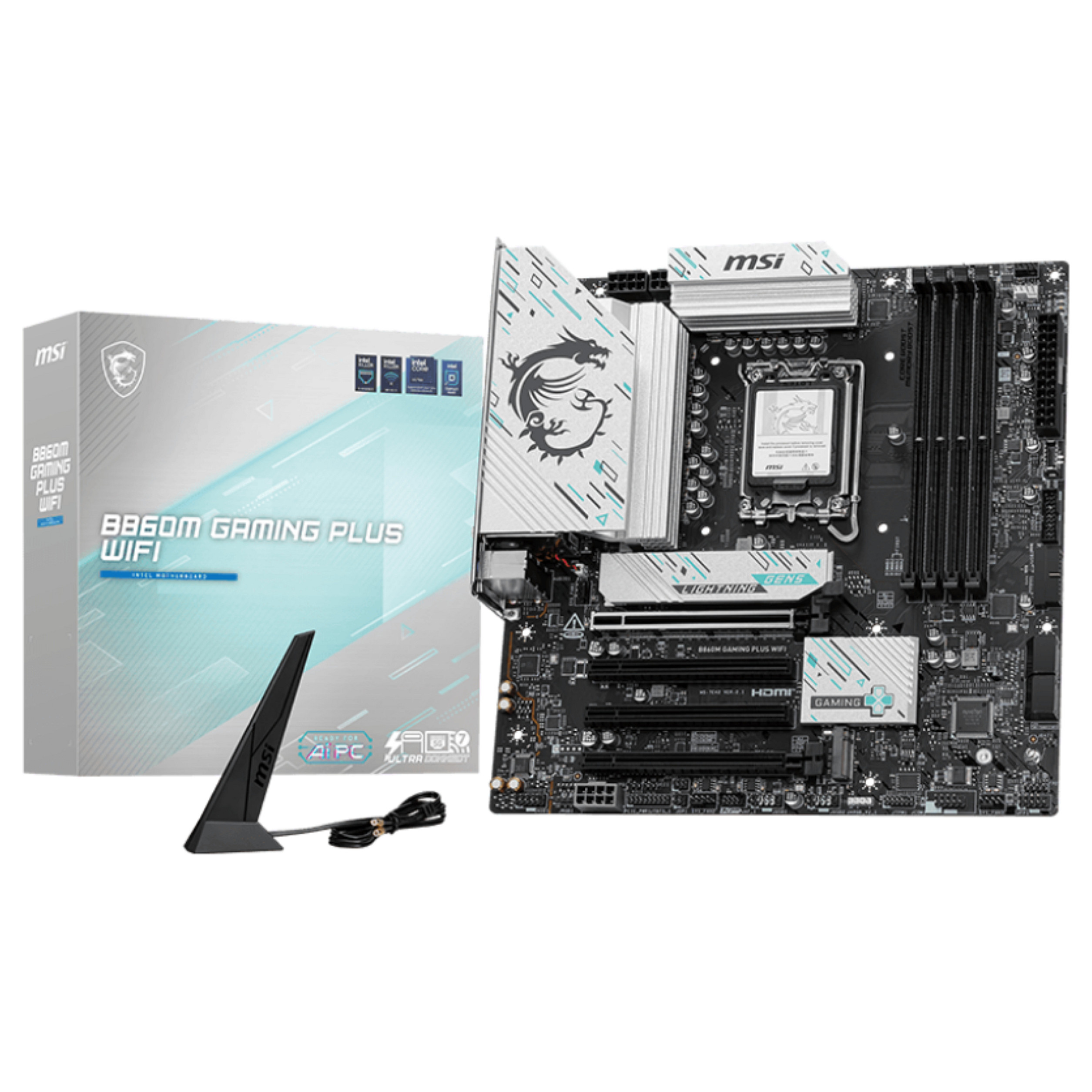 Pllakë amë Intel LGA1851 MSI B860M GAMING PLUS WIFI