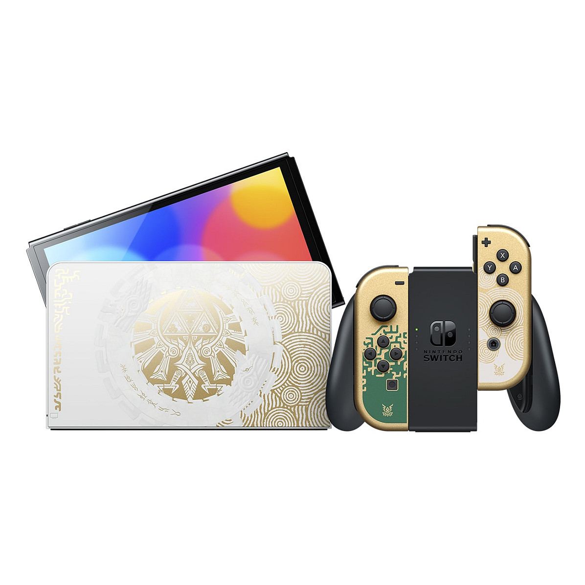 Nintendo Switch OLED / The Legend of Zelda: Tears of the Kingdom Edition / 64 GB / 7" OLED / 1280 × 720 / Wi-Fi / Bluetooth – Ari/Zezë 2