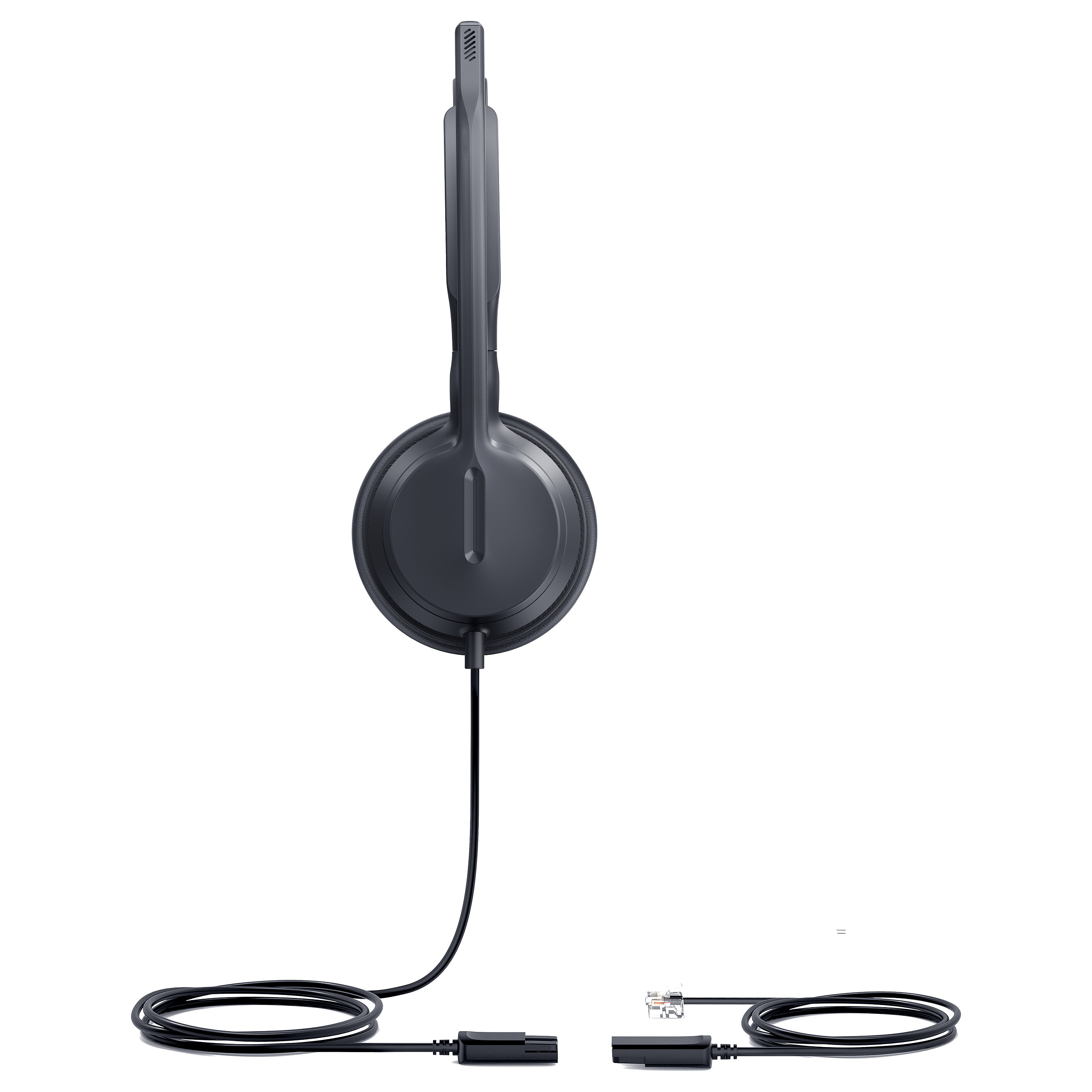 Kufje me kabllo Yealink YHS36 E2 Mono / QD-RJ9 / Noise Cancelling - Zezë 2