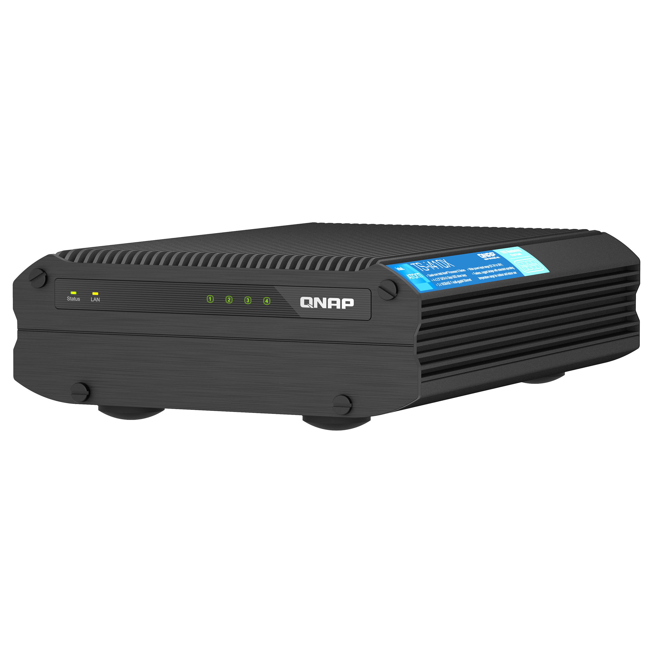 NAS QNAP TS-i410X-8G, 4-bay, 8GB RAM, Tower, e zezë 3