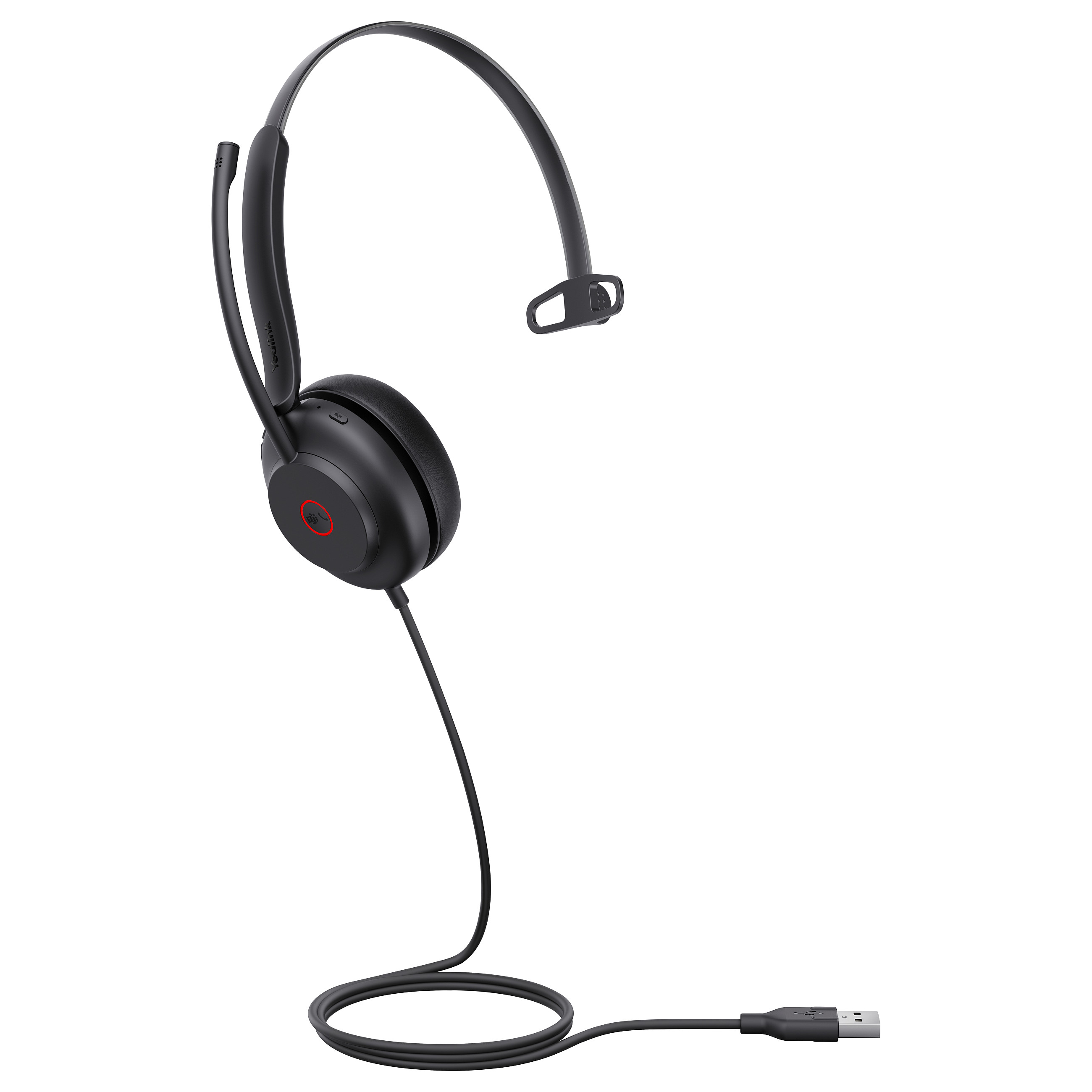 Kufje me kabllo Yealink UH35 Mono Teams / USB-A / Noise Cancelling - Zezë 3