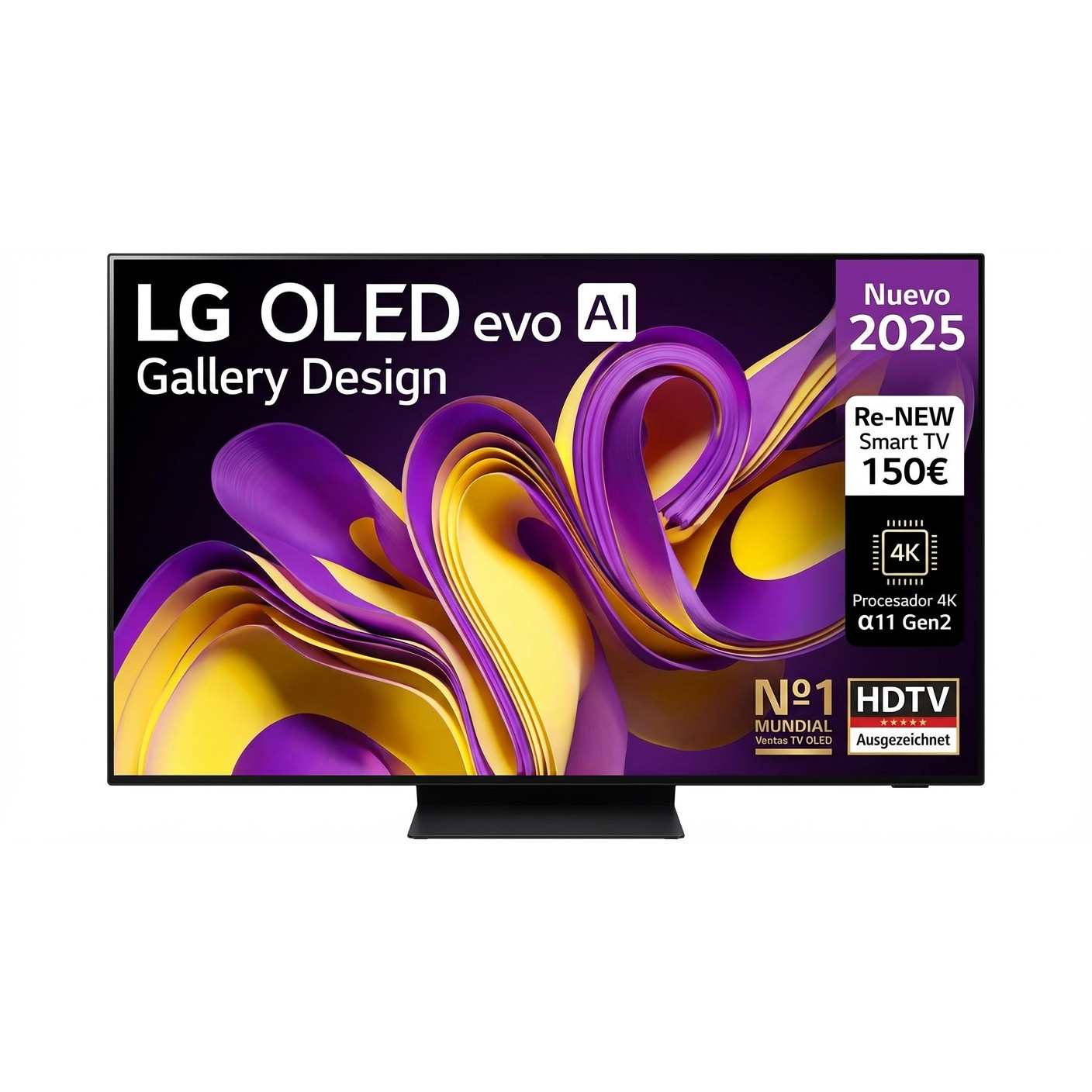 Smart TV LG OLED55G57LW / 55" / 4K Ultra HD / OLED / 120Hz / HDR10 / HDMI+USB - Zezë