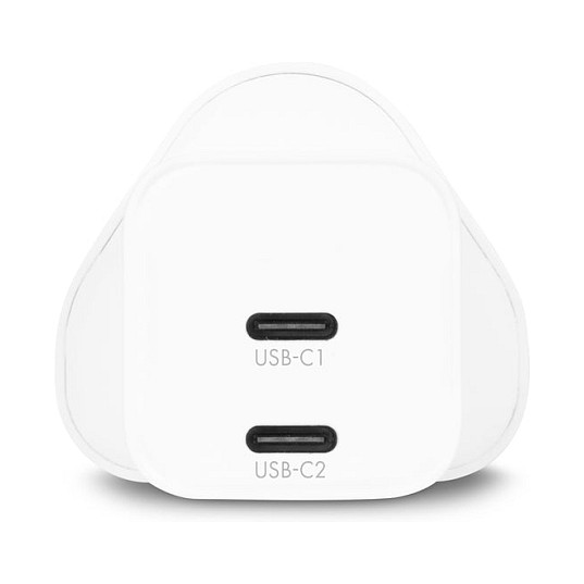 Adapter DICOTA D32185, 2x USB-C, 65W, GaN, Power Delivery, UK - Bardhë 4