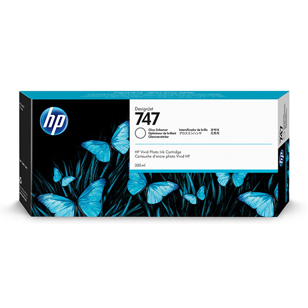 INK HP 747 / P2V87A / 300 ml – Gloss Enhancer