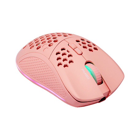 Maus Gaming Deltaco RGB / Wireless– Rozë thumbnail 6