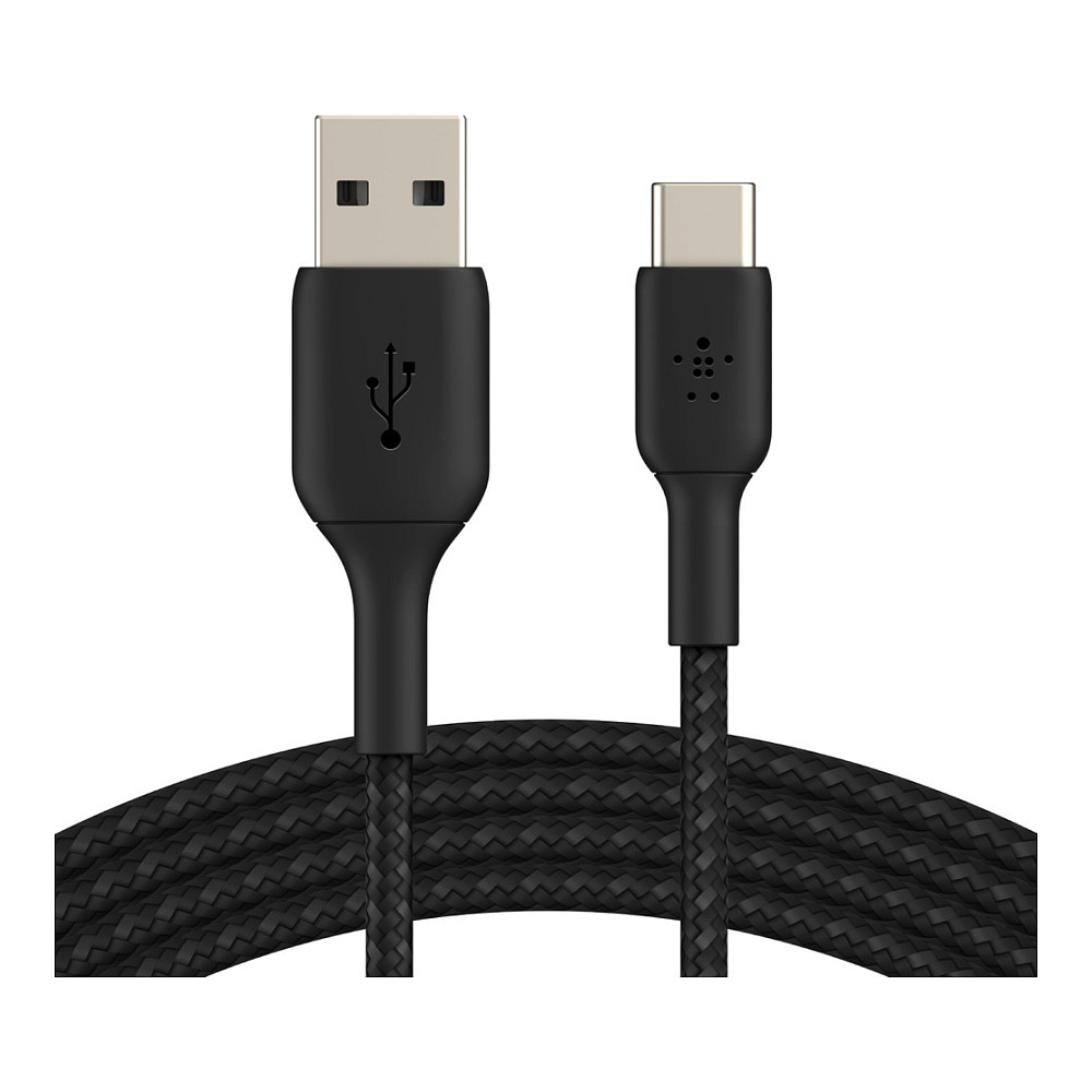 Kabllo USB Belkin BoostCharge / USB-A në USB-C / 1m - Zezë thumbnail 5
