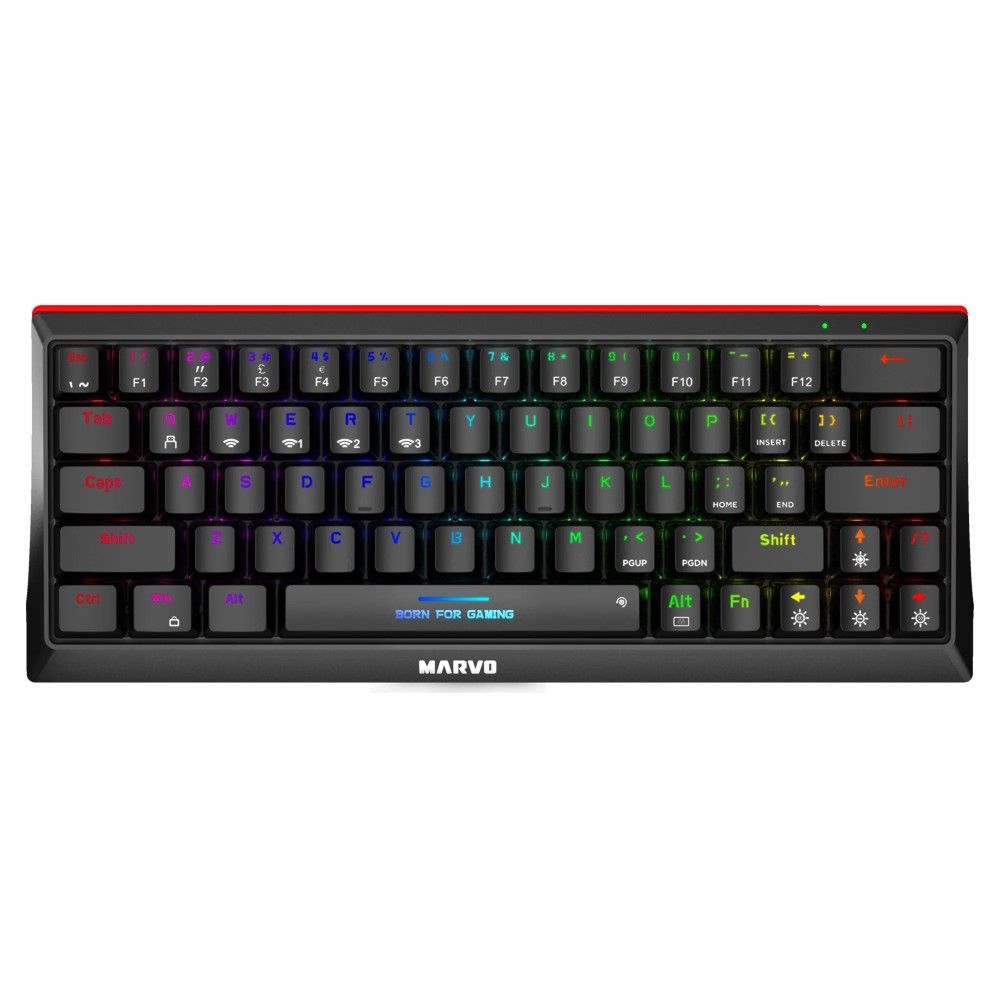 Tastierë Gaming MARVO KG962W  Wireless - Zezë