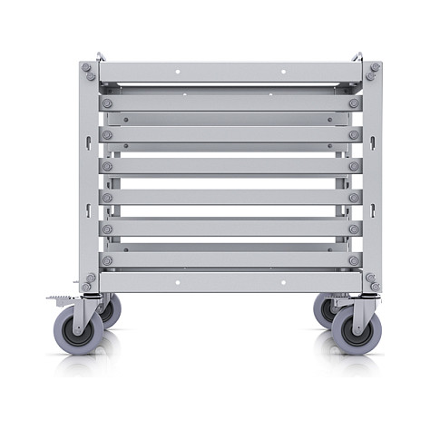 Ubiquiti UniFi Toolless Mini Rack U-Rack-6U-TL / 6U / 19" / Open Frame / me Rrota – Silver 6