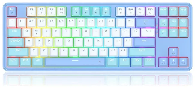 Tastierë Gaming Redragon K707WBB-RGB StarBlade Wired / US Language – Blu 3