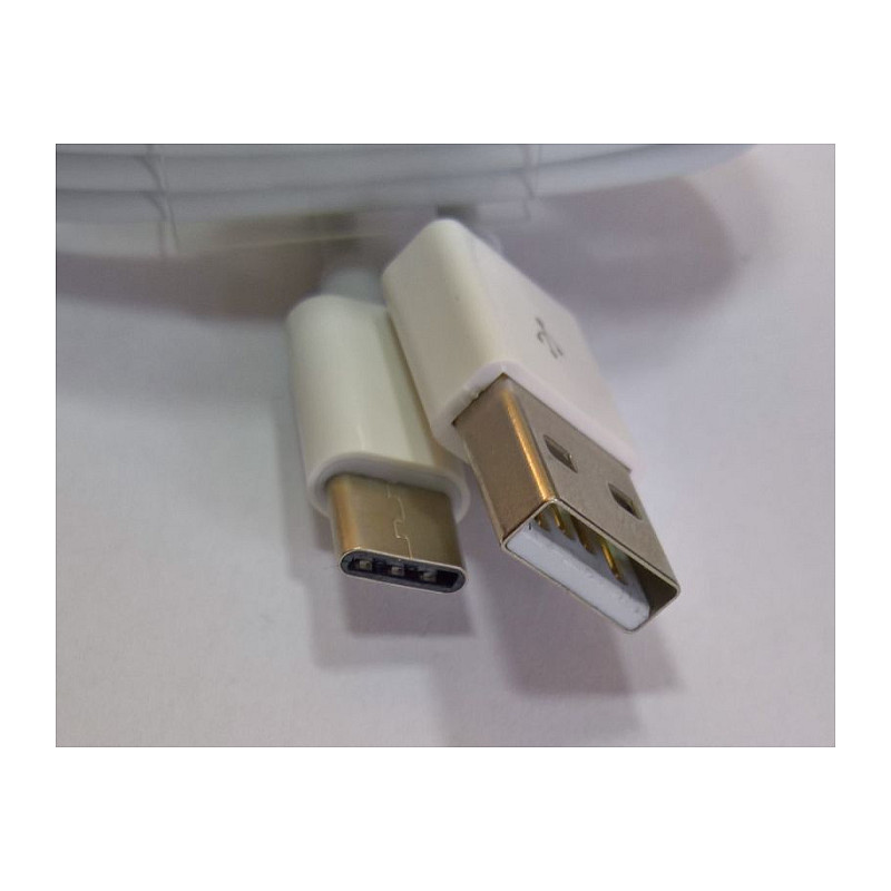 Kabllo USB Synergy 21 S21-I-00173, USB 3.0, USB-A në USB-C, 1.17 m - Bardhë 2