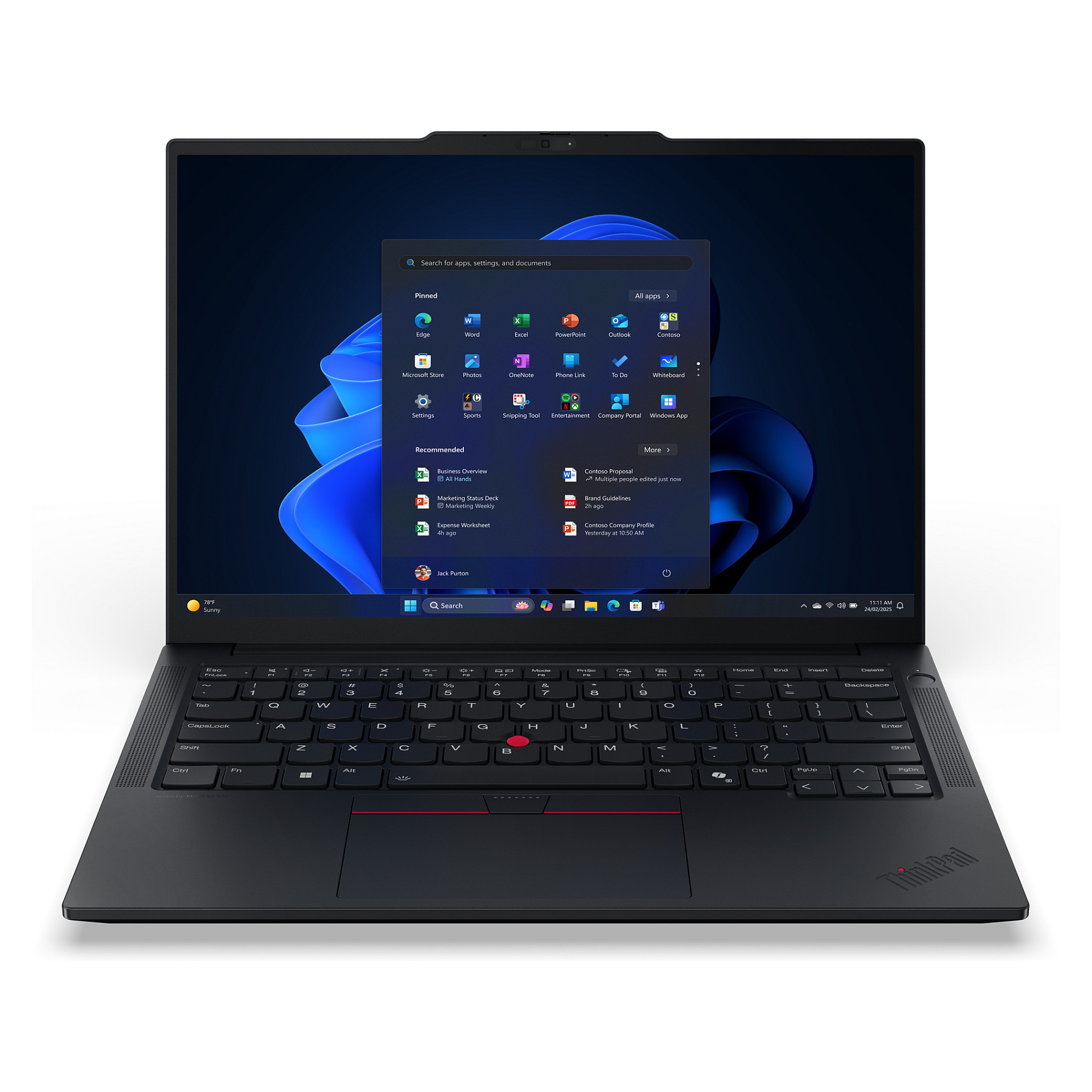 Laptop Lenovo ThinkPad E14 G7 / Ultra 5 225U / 32GB DDR5 / 1TB / 14" WUXGA IPS / Intel Graphics / DE / e zezë