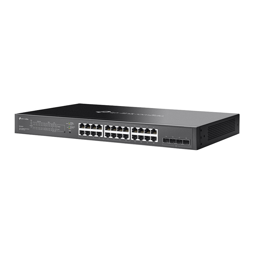 TP-Link Omada SG2428LP – 24× Gigabit Managed PoE+ Switch me 4× SFP, 150W PoE, Rackmount thumbnail 3