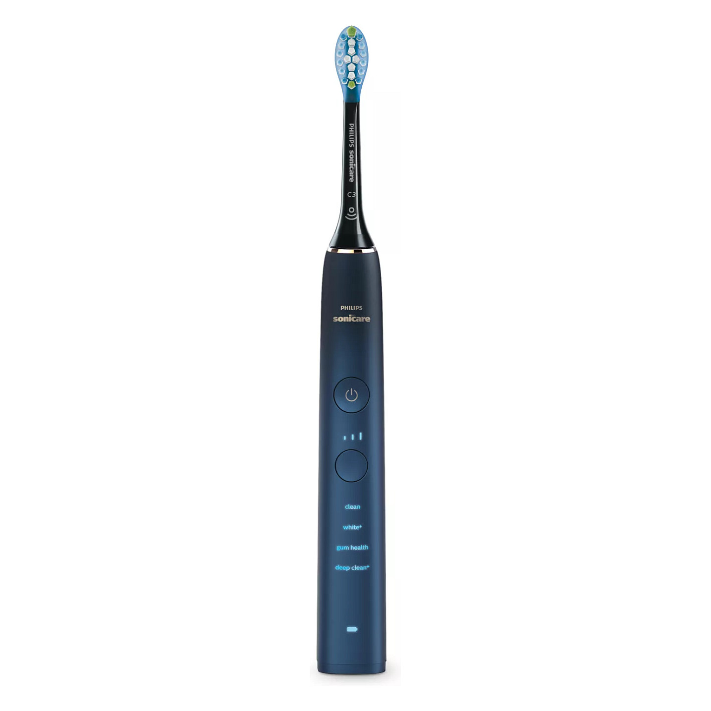 Furçë dhëmbësh elektrike Philips Sonicare DiamondClean 9000 HX9911/88 / 4 Modalitete / 3 Intensitete / Pressure Sensor / 62.000 Lëvizje/min / 14 Ditë –  Zezë/Blu 2