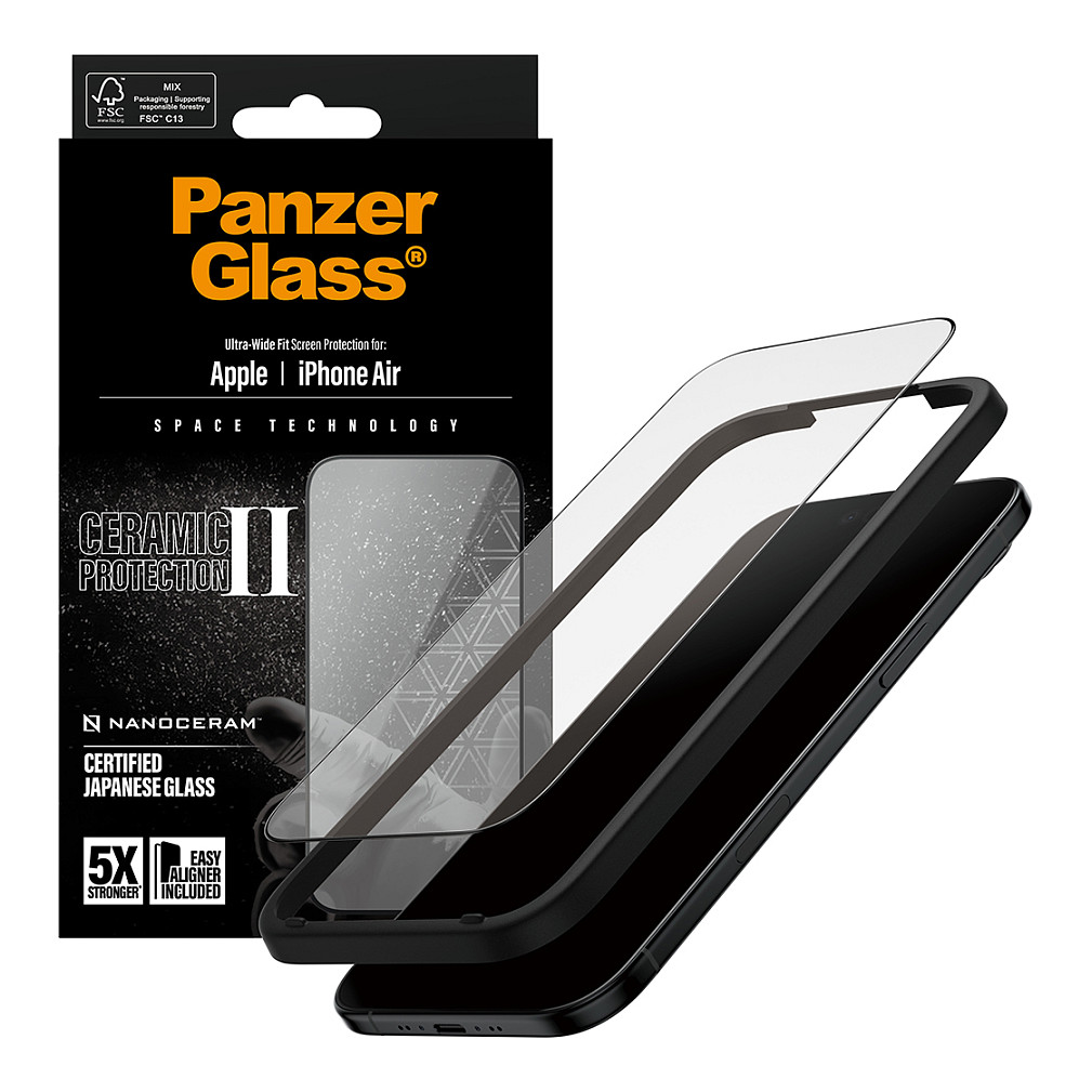 PanzerGlass Ceramic Screen Protector for iPhone 17 Air / UWF thumbnail 5