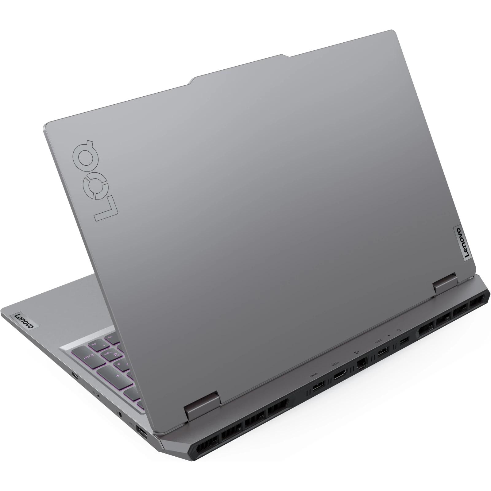 Laptop Gaming Lenovo LOQ 15IRX9 / Core i5-13450HX / 16GB DDR5 / 512GB / RTX 4050 6GB / 15.6" FHD IPS 144Hz – Luna Grey 4