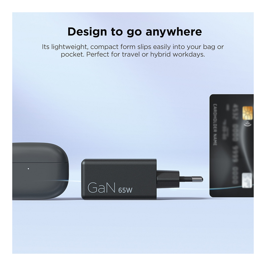 Adapter Lenovo G0A665WBEU, USB-C, 65W, GaN, EU - Zezë 6
