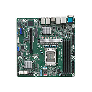 Motherboard ASRock Rack W680D4U-2L2T/G5, Intel LGA1700, W680, DDR5 ECC, Micro-ATX, PCIe 5.0, 2x 10GbE, IPMI