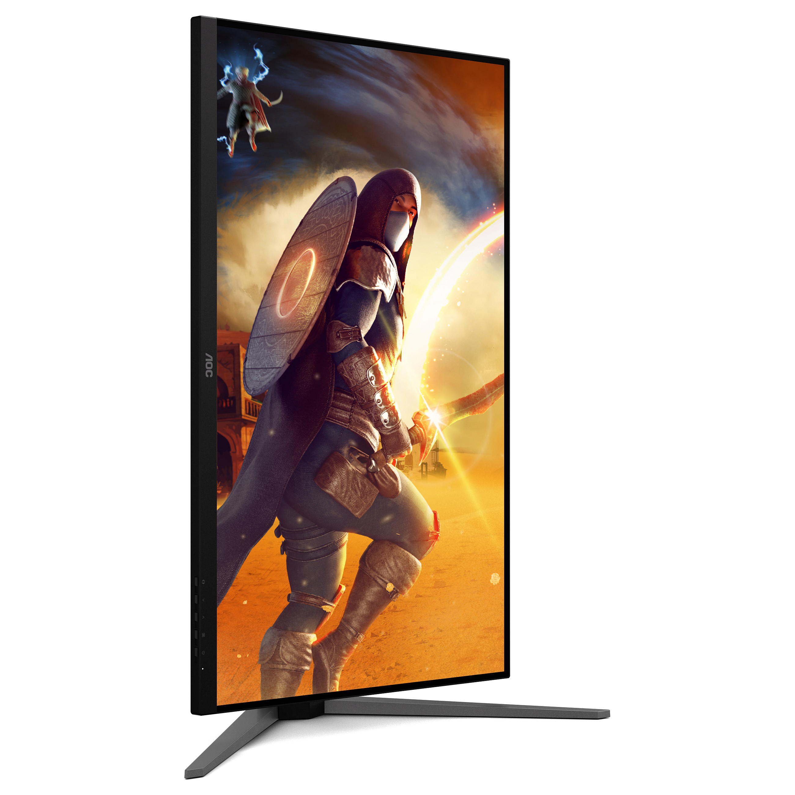 Monitor Gaming AOC G4 U32G4U, 31.5", 4K UHD Fast IPS, 160Hz, 1ms, HDR400, HDMI 2.1 + DisplayPort - Zezë/Kuqe 7