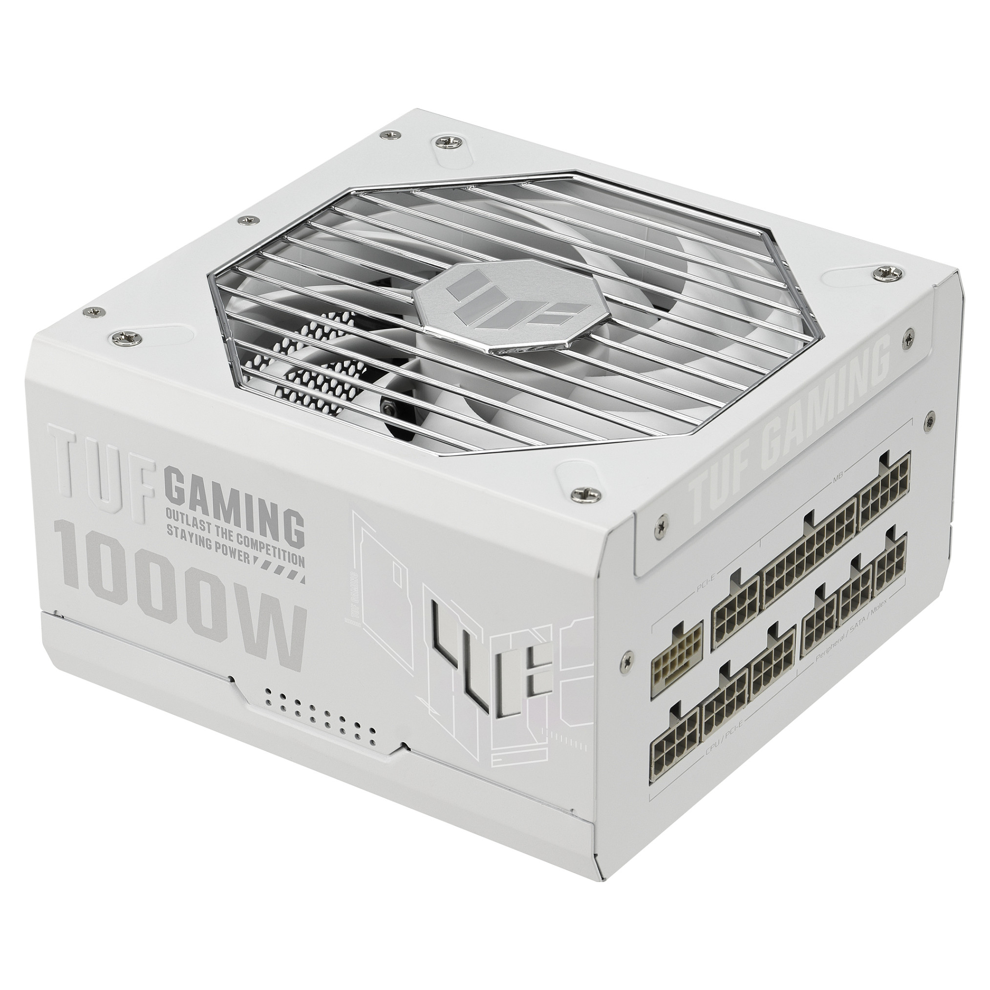 Furnizues Energjie ASUS TUF Gaming White Edition / 1000W / 80 PLUS Gold / ATX 3.1 - Bardhë