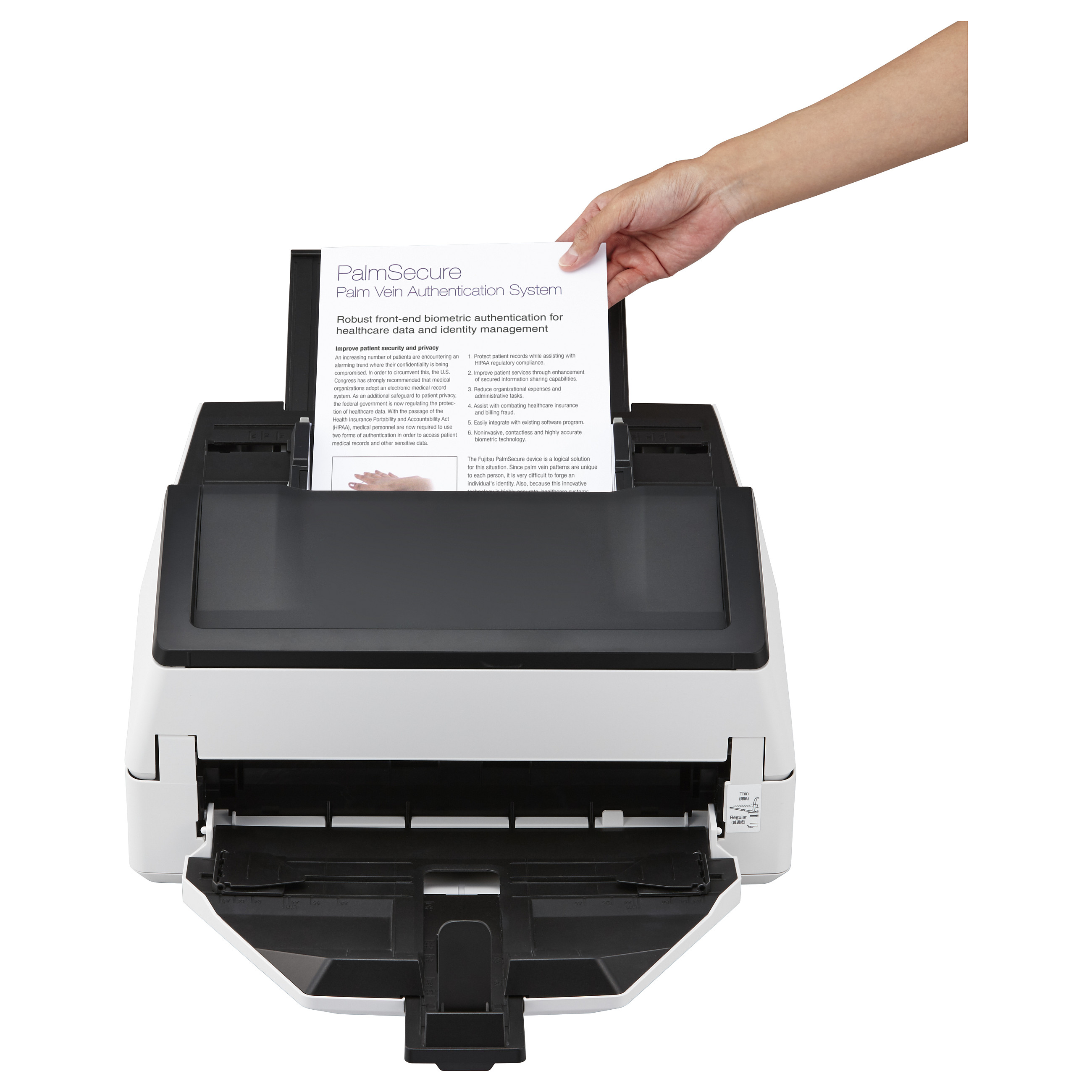 Skaner RICOH fi-7600 / Document Scanner - Bardhë thumbnail 3