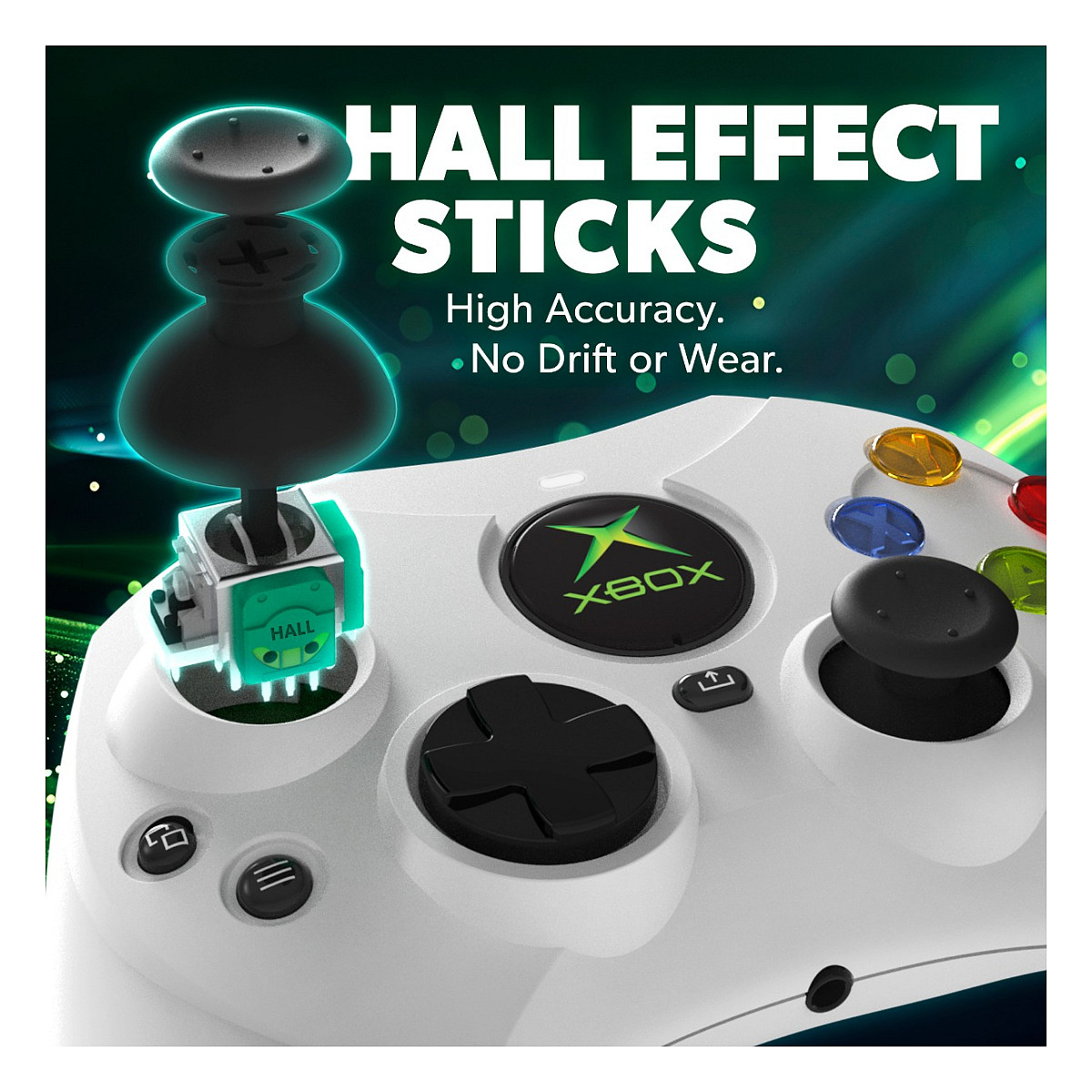 Kontroller për Xbox Hyperkin Duchess Wired – Bardhë thumbnail 4