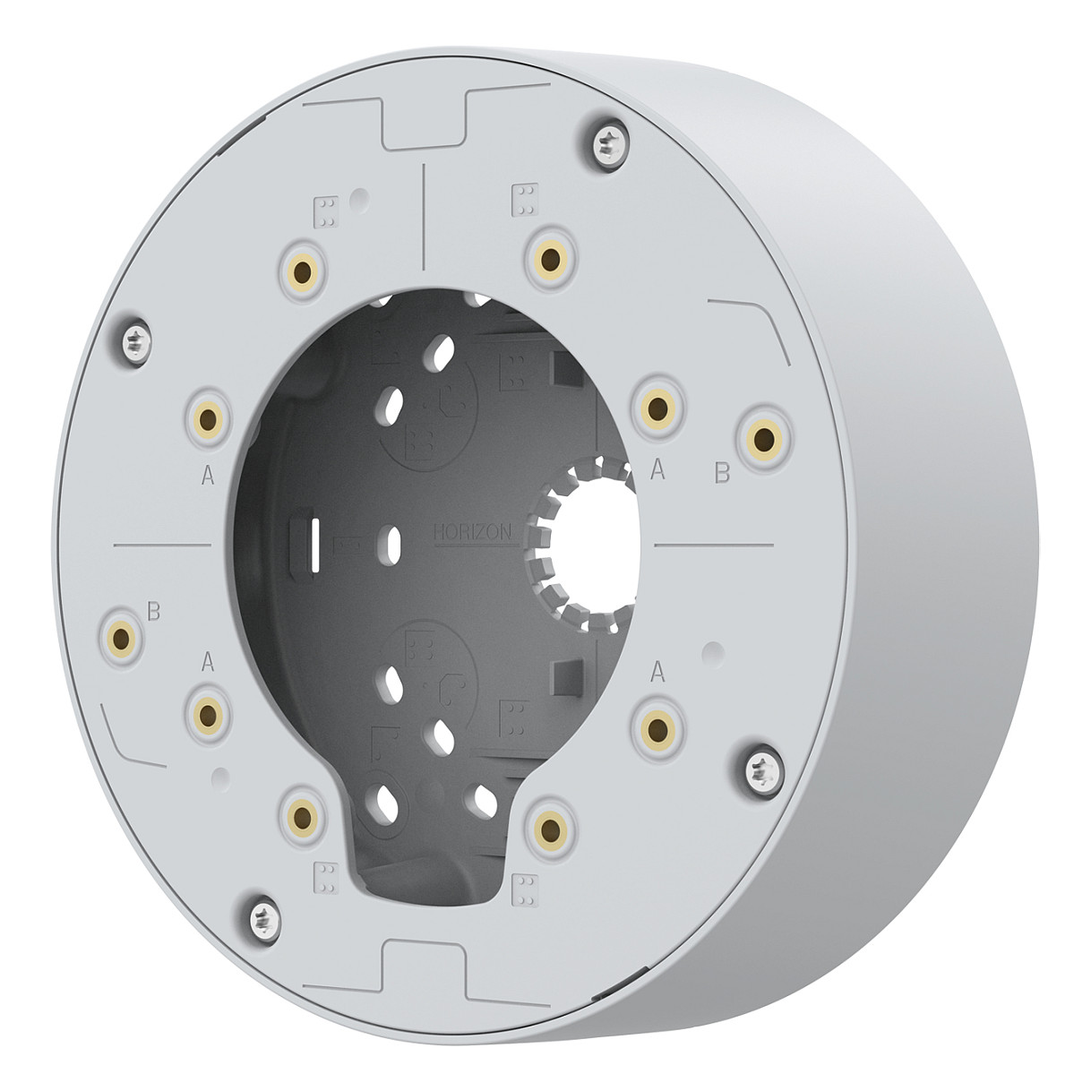 Kuti Lidhëse për Kamera Sigurie Axis TP3603, Conduit Back Box, 1/2" dhe 3/4", për Montim Indoor - Bardhë 2