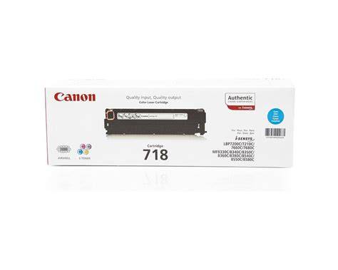 Toner Canon 718C / 2,900 faqe – Blu