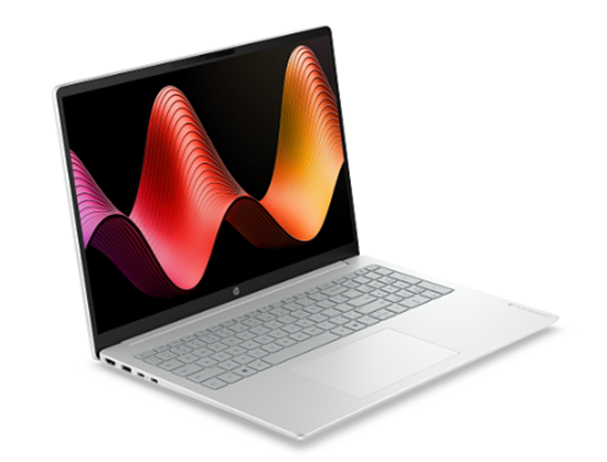Laptop HP OmniBook 3 16-bu0024nn, 16-inch, Intel Core 5 120U, 16GB DDR5 RAM, 512GB SSD, Intel Graphics – Glacier Silver 2