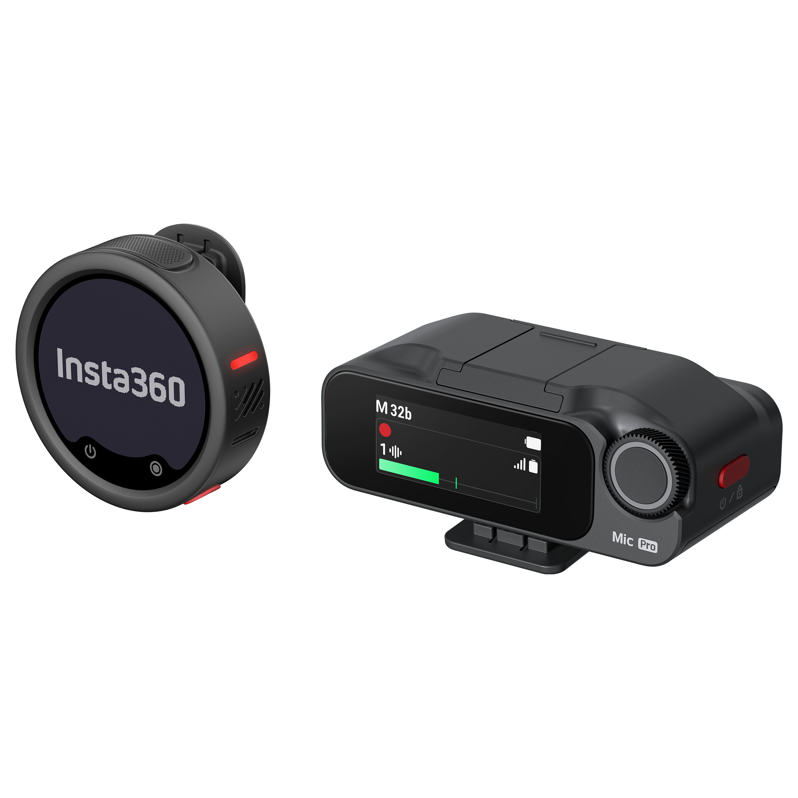 Aksesorë Audio Insta360 Mic Pro / Wireless / USB-C - Zezë thumbnail 4