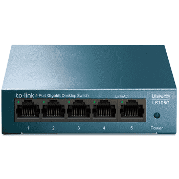 TP-Link LS1008 8-Port 10/100Mbps Desktop Switch – Fast Ethernet, Unmanaged, Plug & Play, Bardhë 7