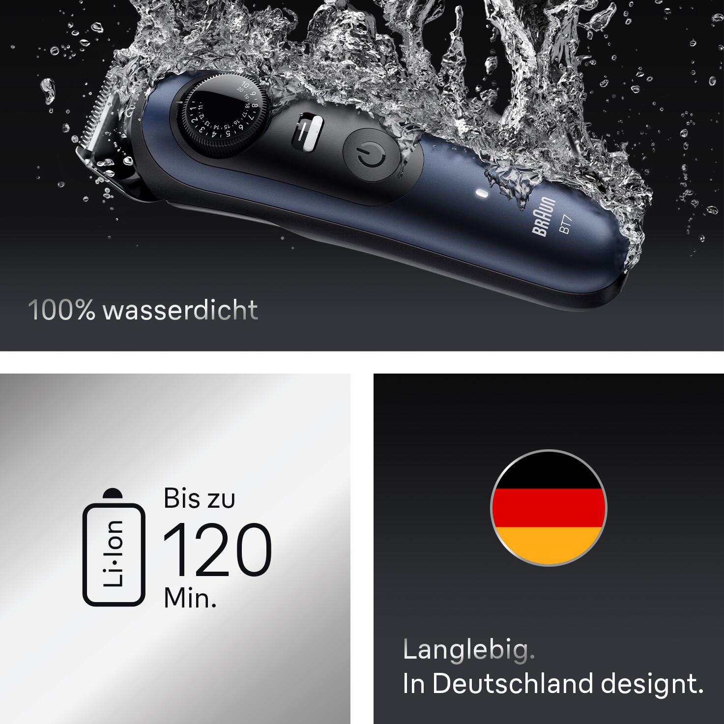 Makinë për kujdes personal Braun Series 7 / BT7520 – Zezë/Blu 3